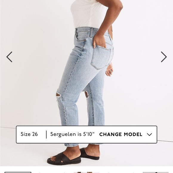 Madewell Perfect Vintage Light Wash Jeans - Picture 2 of 4